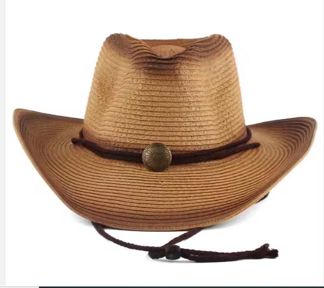 Panama Straw Cowboy Hat