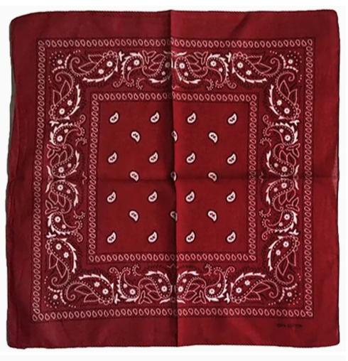 Cotton Paisley Bandana