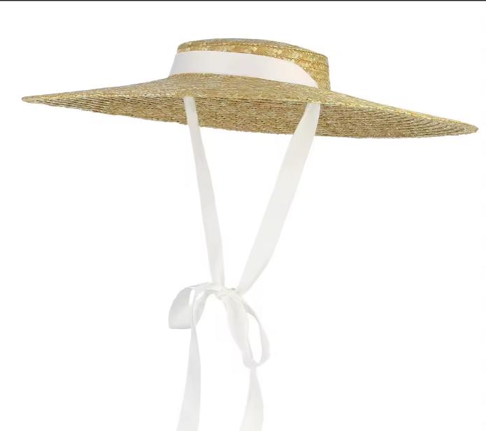 Low Crown 5.9 Brim Straw Hat