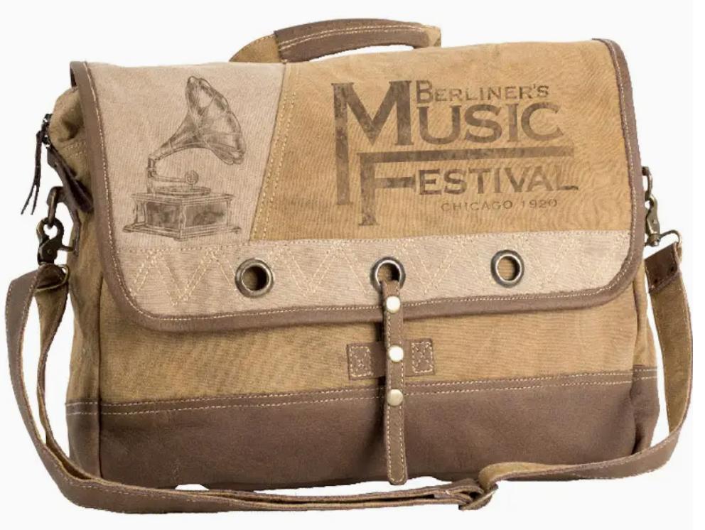 Music Festival Messenger Bag