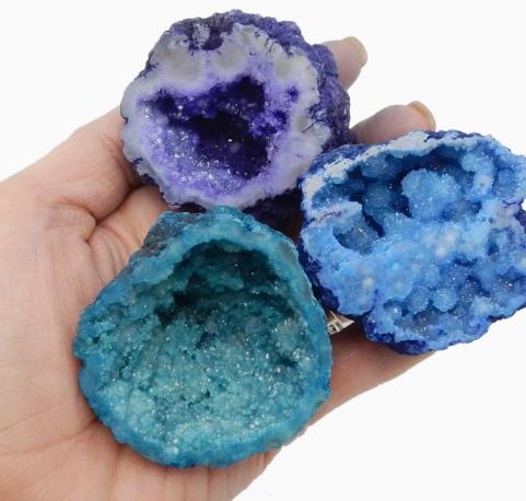 Large Geode Half