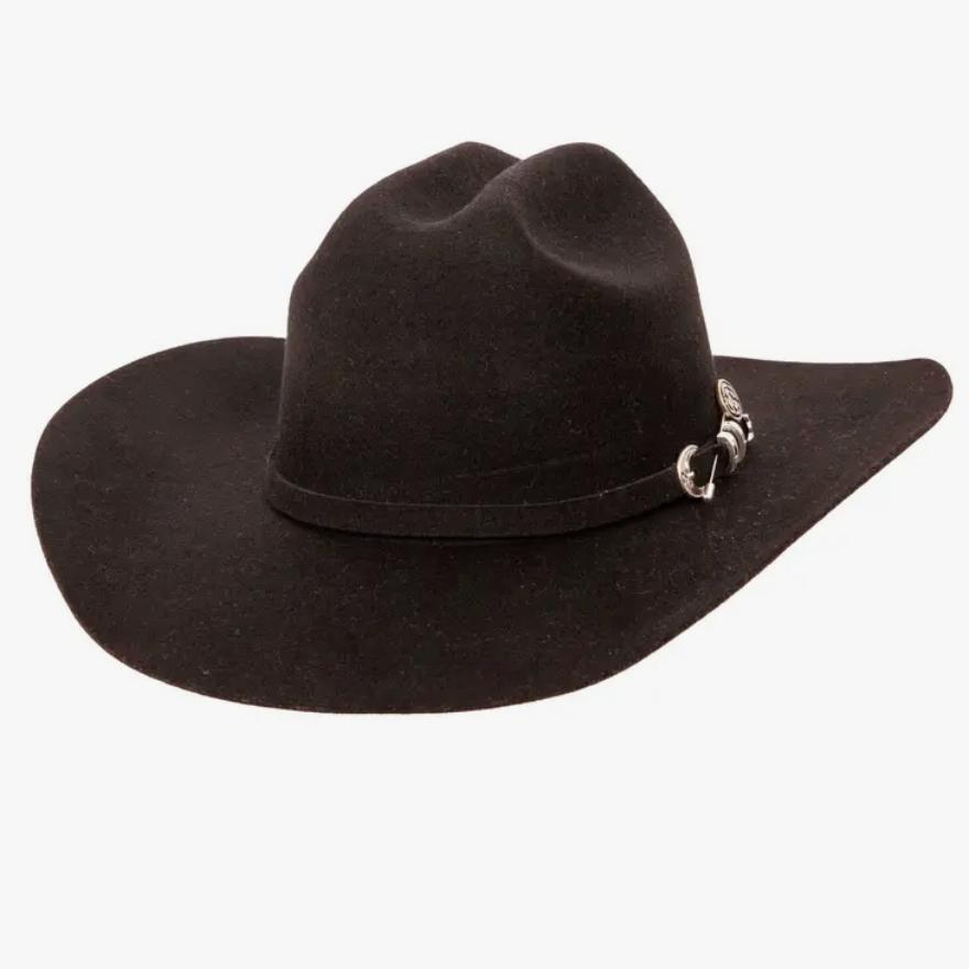 Cattleman - Black Felt Cowboy Hat