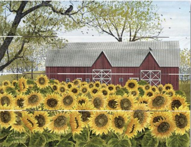 Sunshine Pallet Art