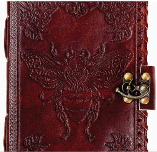 Bee Leather Journal