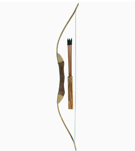 Wooden Bow w/Quiver