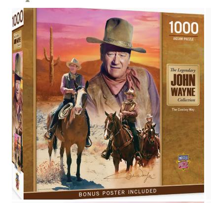 John Wayne 1000 Piece Puzzle