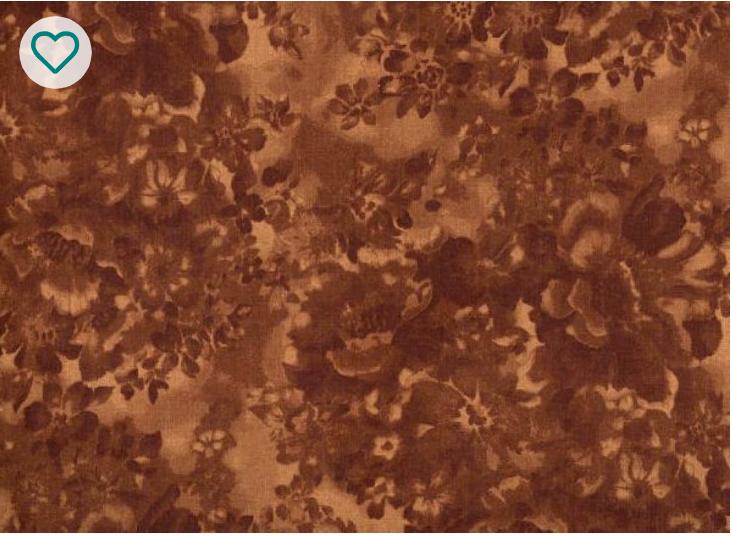 45" Faded Floral Rust BOLTFADEDFLORAL-Rust