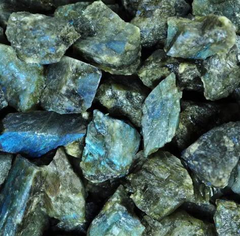 Rough Labradorite Crystals