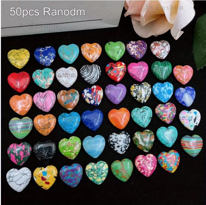 Mini Stone Hearts