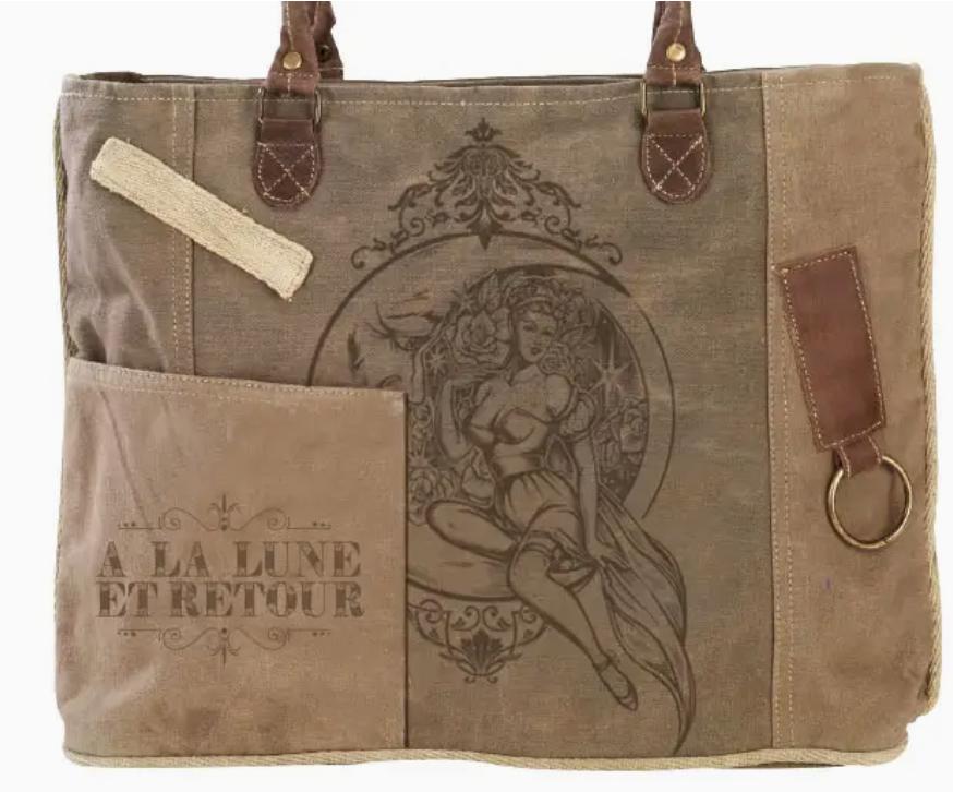 Moon Back Tote
