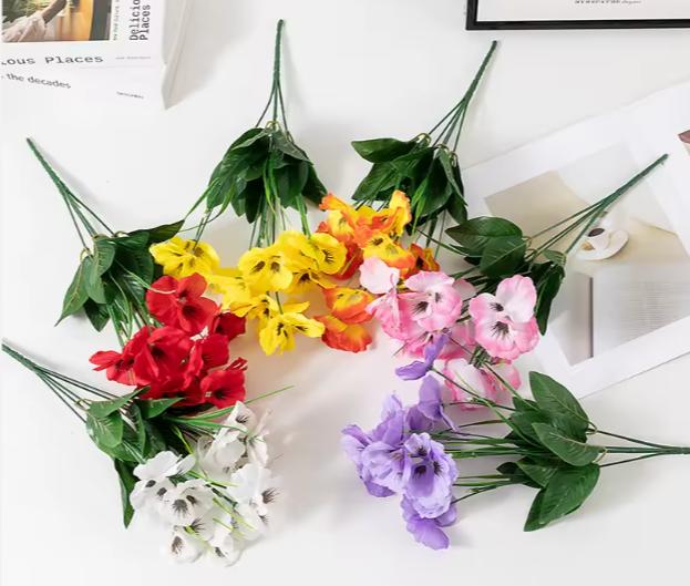 Artificial Pansies