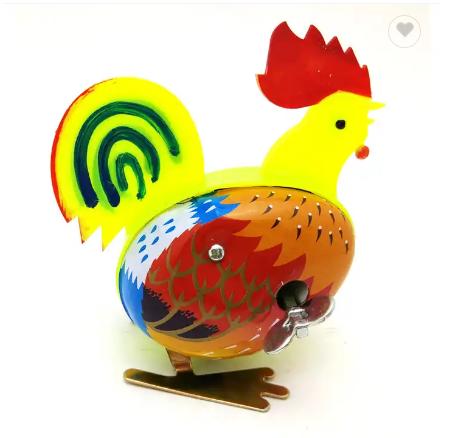 Wind-up Chicken Tin Toy
