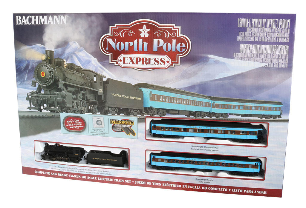 HO North Pole Express Train Set