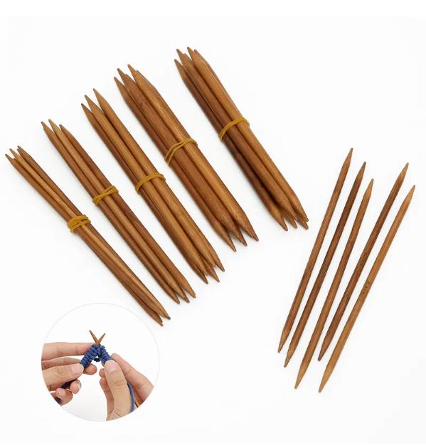 Double Pointed Knitting Needle High Quality Bamboo
