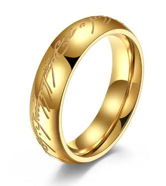 Gold Stainless steel Elfin Ring
