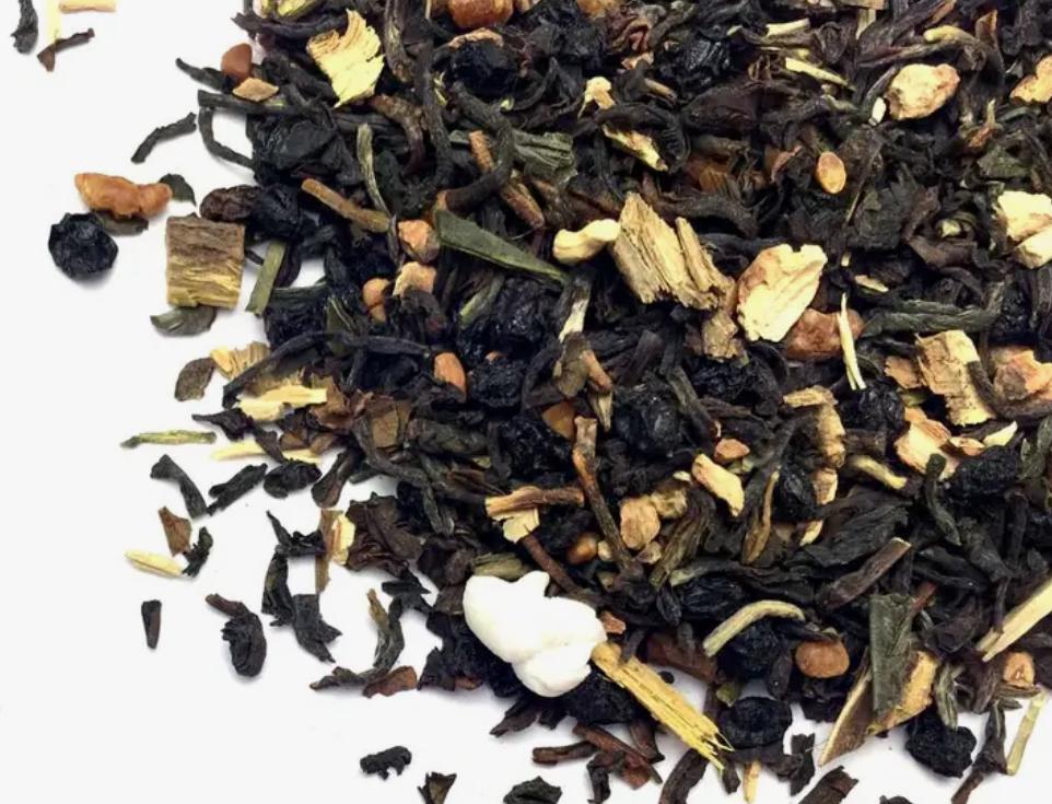 Fireside Elderberry Black Loose Tea Blend