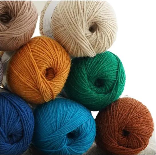 100% Merino Wool Yarn 50g/ball 4ply