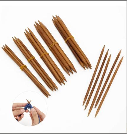 Individual Double Pointed Knitting Needle High Quality Bamboo